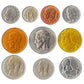 HOBBY OF KINGS Belgium 10 Mixed Coins Set | Centimes & Francs | Vintage Currency 1948-2001 | Collectible Old Belgian Coins