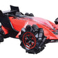 Lexibook, Crosslander Fire, Remote-Controlled car, up to 12km/h, 4 Wheel Drive, Smoke Jet, Light and Sound Effects, Music, Remot
