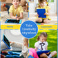 Tekfun 2 Pack Lcd Writing Tablet For Kids, 10 Inch Blue+Blue Doodle Board Drawing Board Reusable Drawing Tablet With Lanyard, Ed