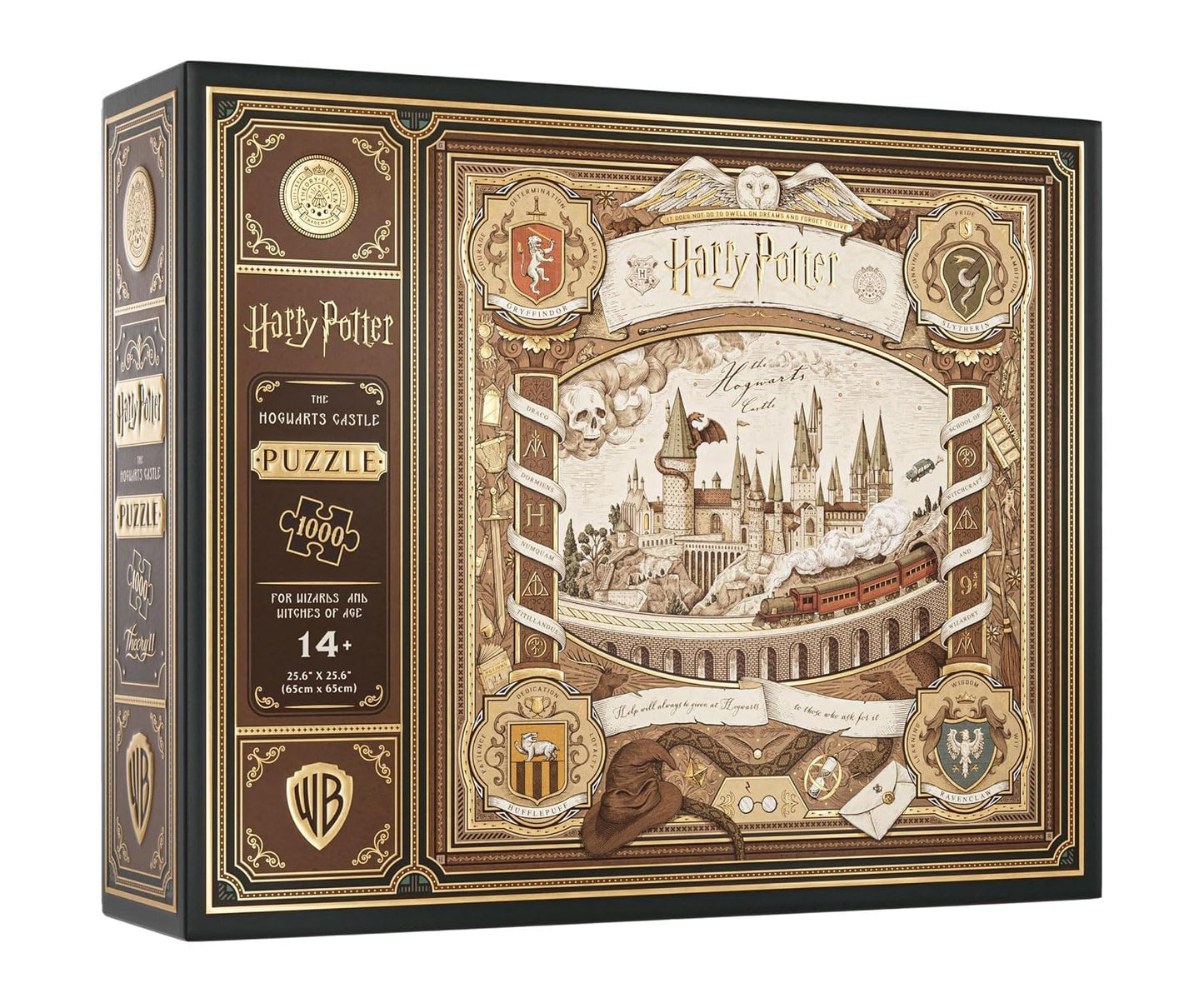 Theory11 Harry Potter Jigsaw Puzzle - 1,000 Piece Jigsaw Puzzle - Officially Licensed Harry Potter Merchandise & Collectibles - 