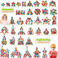 Couomoxa 110 Pcs Magnetic Building Blocks Toy-Stem Construction Building Set Learn Resource For Toddler Kids Magnet Toys For 3+