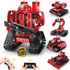 Suplanet Stem Robot Toys For Kids Ages 8-14, 5-In-1 Remote Control And App Programmable Robot Toys - 495 Pcs Diy Building Scienc