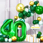 Katchon, Dark Green 40 Balloon Numbers - Giant, 40 Inch | Number 40 Balloons For 40Th Birthday Decorations Green | 40Th Birthday Balloons Green, 40Th Balloons For 40Th Birthday Decorations For Men