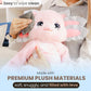 Huggle Healers Axolotl Plush - 40" Weighted Stuffed Animal, 4.5lb, Pink, Model NB005-AXLT for Adults, Teens, and Kids