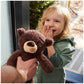 Gund Fuzzy Teddy Bear, Premium Stuffed Animal For Ages 1 And Up, Chocolate Brown, 13.5