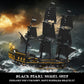 Mould King Pirates Ship Model Building Blocks, Black Pearl Sailboat (3180+ Pieces), Plastic, Model WX13199, Gift for Kids 8+/Adults