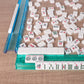 Tiasusan American Mahjong Game Set, 166 Light Green Tiles, Blue Bag With Entire Accessories, 4 All-In-One Rack/Pushers, Mahjong