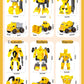 Hopandos Transforming Robot Set, 6 In-1 Construction Car Toys For Kids, Science Kits, Outdoor Diy Transomer Robots Set Toys Birt