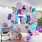 TONIFUL 35PCS Happy Birthday Decorations Kit 16 Inch Happy Birthday Balloon Banner with Star Balloons Mylar Foil Birthday Party