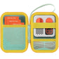 Lebakort Hard Case Compatible with Yoto Mini Kids Audio Music Player Children Speaker Plays Audiobook Cards Radio (Light Green+ 