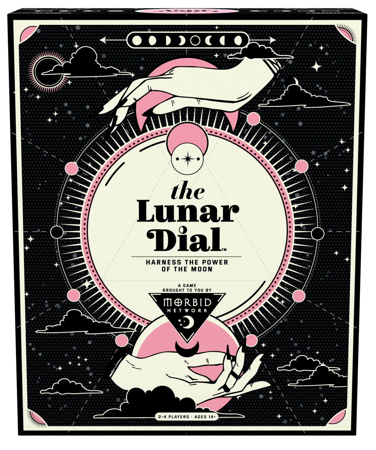 Morbid The Lunar Dial Game - Alter The Phases Of The Moon Strategy Game Based On True Crime Podcast Morbid, 2-4 Players, Age 14 And Up