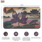 Paramint Light Lotus (Stitched) - Mtg Playmat - Perfect For Magic The Gathering, Pokemon, Yugioh, Anime - Tcg Card Game Table Mat - Durable, Thick, Cloth Fabric, Rubber Base By Daniel Ziegler
