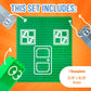 Strictly Briks Compatible With Lego Classic Big Briks Stackable Baseplates, Large Pegs For Ages 3 And Up, 100% Compatible With All Major Brands, Green, 1 Piece, 13.75' X 16.25' Inches