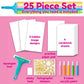 Creativity for Kids Squeegeez Magic Reveal Craft Kit: Butterfly - Kids Painting Art Activity, Gifts for Girls and Boys Ages 7-12