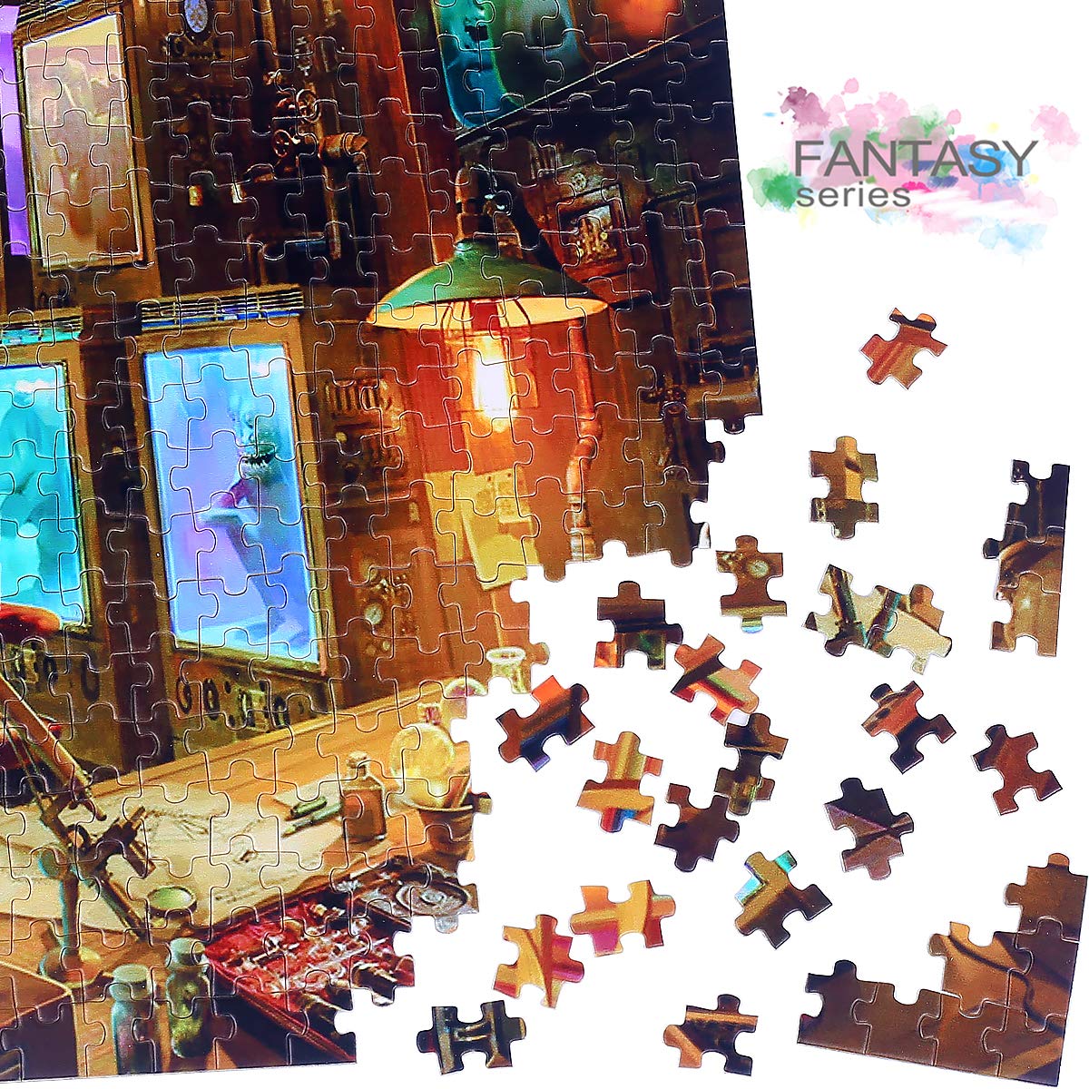 Ingooood- Jigsaw Puzzle-Fantasy Series- Hidden Chamber -Ig-0551 Entertainment Wooden Puzzles Toys