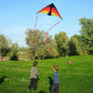 YFAFENGS Large Delta Kite for Kids & Adults - Easy to Fly Outdoor Kites for Beach & Family Fun, Includes Line & Handle, Perfect