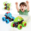 LODBY Dinosaur Toys for 2 3 4 5 Year Old Boys , Pull Back Vehicles Toys Monster Truck for Toddler Boys Age 2-4-6, Dino Cars for