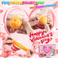 Valentines Day Gifts For Kids Classroom School, 24 Pack Cupcake Themed Slime Valentines Day Cards For Girls Boys, Party Favors,