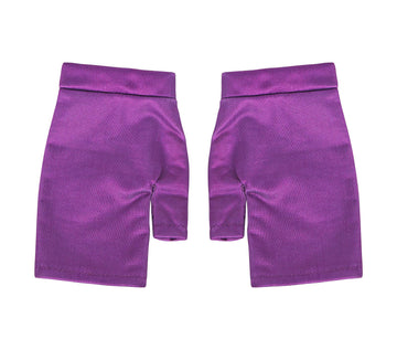 Wonderbabe Descendants 3 Costume Mal Costume Girls Halloween Party Dress Up Role Play Purple Outfit With Gloves 7-8 Years
