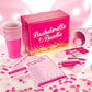 Gutter Games Bachelorette Bundle - Fun Party Games, Portable, Pink, Includes Clean & Twisted Games for Bride-to-Be