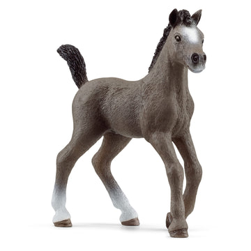 Schleich Horse Club Realistic Cheval De Selle Francais Foal Horse Figurine - Detailed Horse Toy, Durable For Education And Imaginative Play For Girls And Boys, Gift For Kids Ages 5+