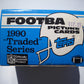 1990 Topps Football Traded Factory Set With Emmitt Smith'S Rookie Card!