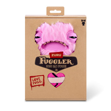 Fuggler Love Fugg Plush Toy - Funny Ugly Monster, Pink, Model 15711D, Collectible
