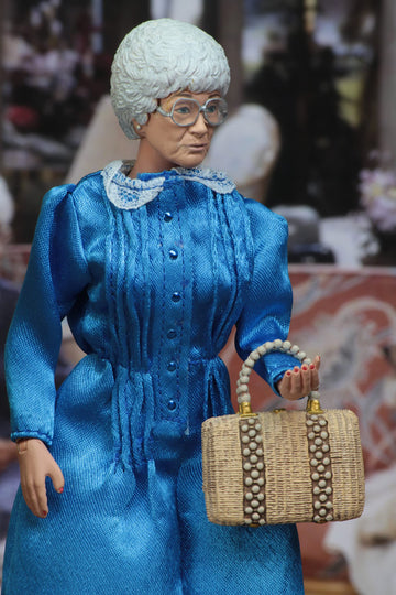NECA Golden Girls Sophia 8" Clothed Action Figure - Multicolor, Plastic, Model 44986