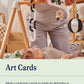 Lalo Art Cards - High Contrast Baby Cards, Black and White Baby Cards, Printed with Soy-Based Ink, Set of 9 High Contrast Cards,