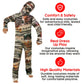 Morph Mummy Costume for Kids, 2 Faced Kids Mummy Costume, Mummy Kids Costume, Mummy Halloween Costumes for Kids, Mummy Costume f
