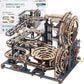Rokr 3D Wooden Puzzles For Adults Marble Run Model Building Kit(Lga01 Marble Night City)