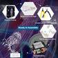 Piececool 3D Metal Model Kits, Jellyfish Night Lamp With Usb Plug, Cute Sea Animals Diy Models Building Kits For Adults Brain Teaser Puzzles, Best Dad Boyfriend Gifts
