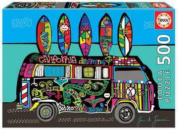 Educa 500 Piece Jigsaw Puzzle - California Dreams - 19246