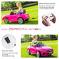 Bopilon Kids Electric Ride on Car with Remote Control, 12V Licensed Mercedes Benz Kids Car Battery Powered Electric Vehicles Toy