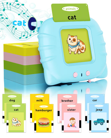 Kokodi Toddler Toys For Boys 2 3 4 5 Year Old Gifts, Speech Therapy Toys, Talking Flash Card 224 Sight Words, Montessori Learning Educational Sensory Toys For Autistic Children Toddler Age 2-5