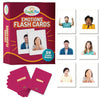 50 Emotions Flash Cards Volume 1 - Feeling Photo Cards For Kids, Adults, Seniors, Homeschool, Speech Therapy, Aba, Dementia, Aphasia, Occupational Therapy, Esl And Autism Learning Material