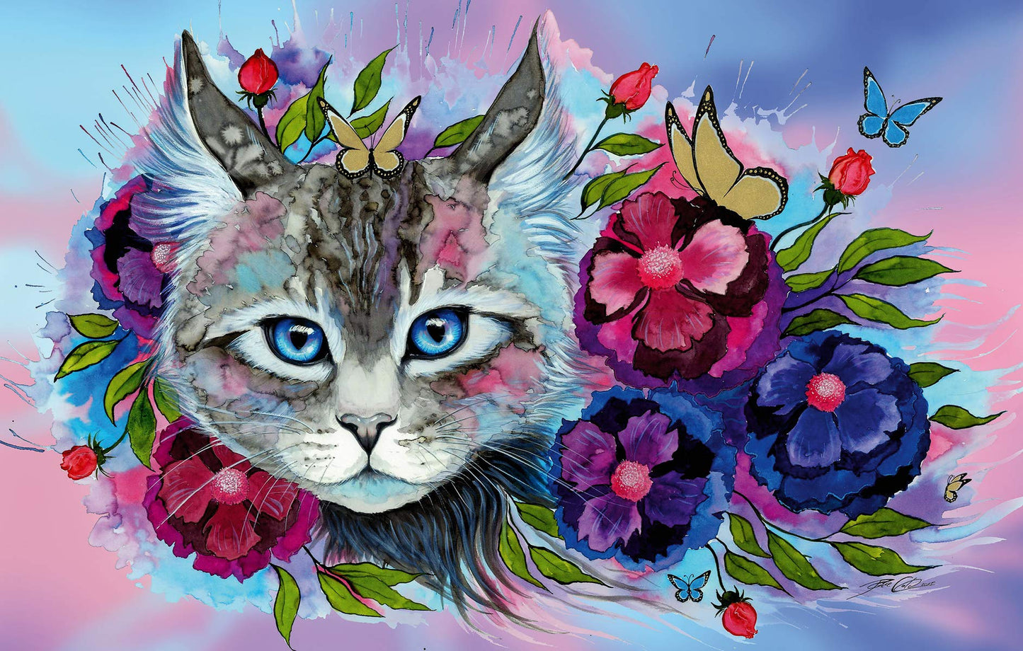 Ravensburger Puzzle Moment: Cat Eye 200 Piece Jigsaw Puzzle For Adults - 12960 - Every Piece Is Unique, Softclick Technology Means Pieces Fit Together Perfectly