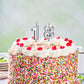 18th Birthday Candles Cake Numeral Candles Happy Birthday Cake Candles Topper Decoration for Birthday Party Wedding Anniversary