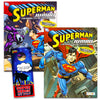 DC Comics Superman Coloring and Activity Book Set (2 Books ~ 96 pgs Each)
