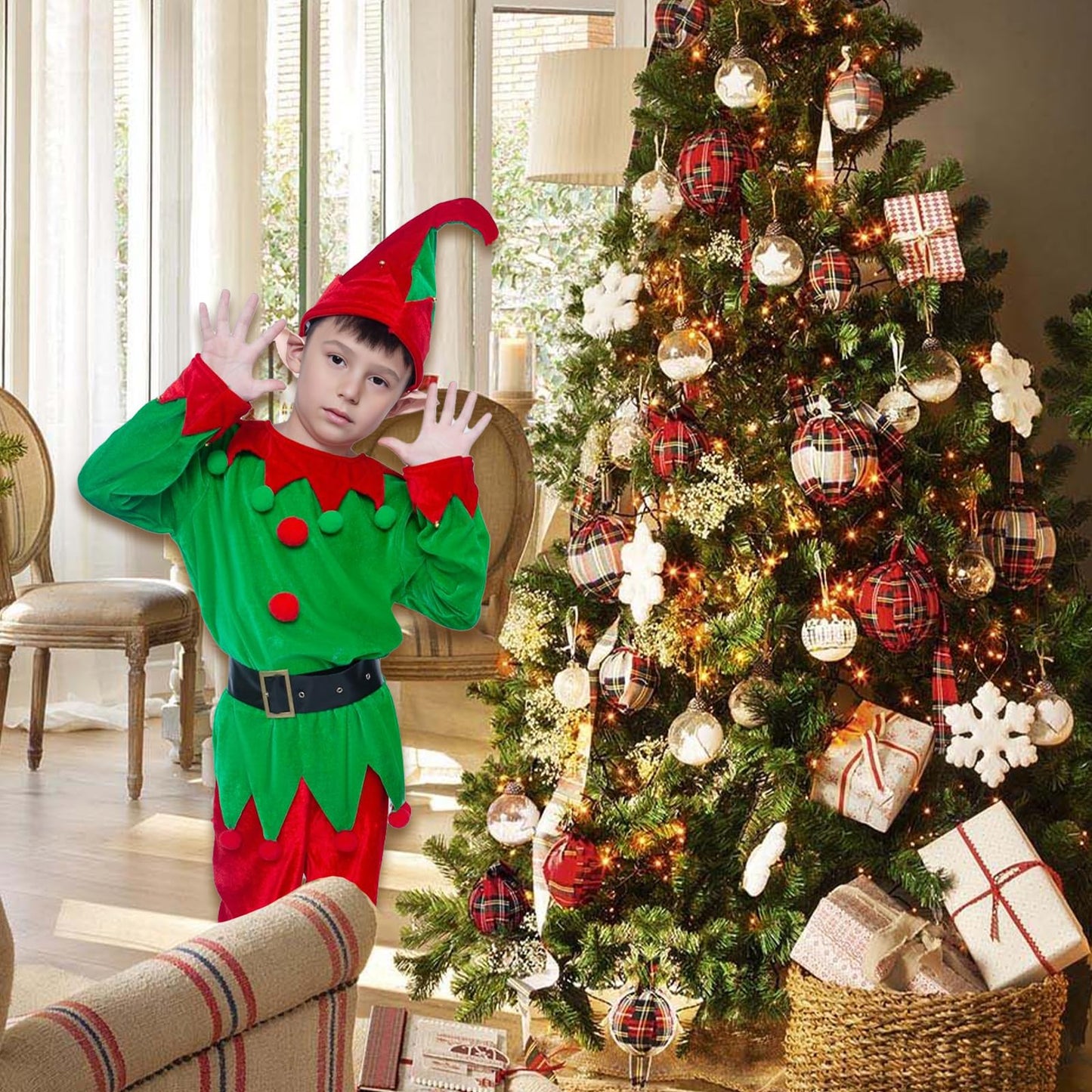 Kllouze Elf Costume Kids (S)
