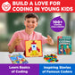 Doctor Jupiter My First Stem Pixel Art Kit For Kids Ages 5+ | Birthday Gift Ideas For 5-6-7-8-9-10 Year Old Boys & Girls | Learn