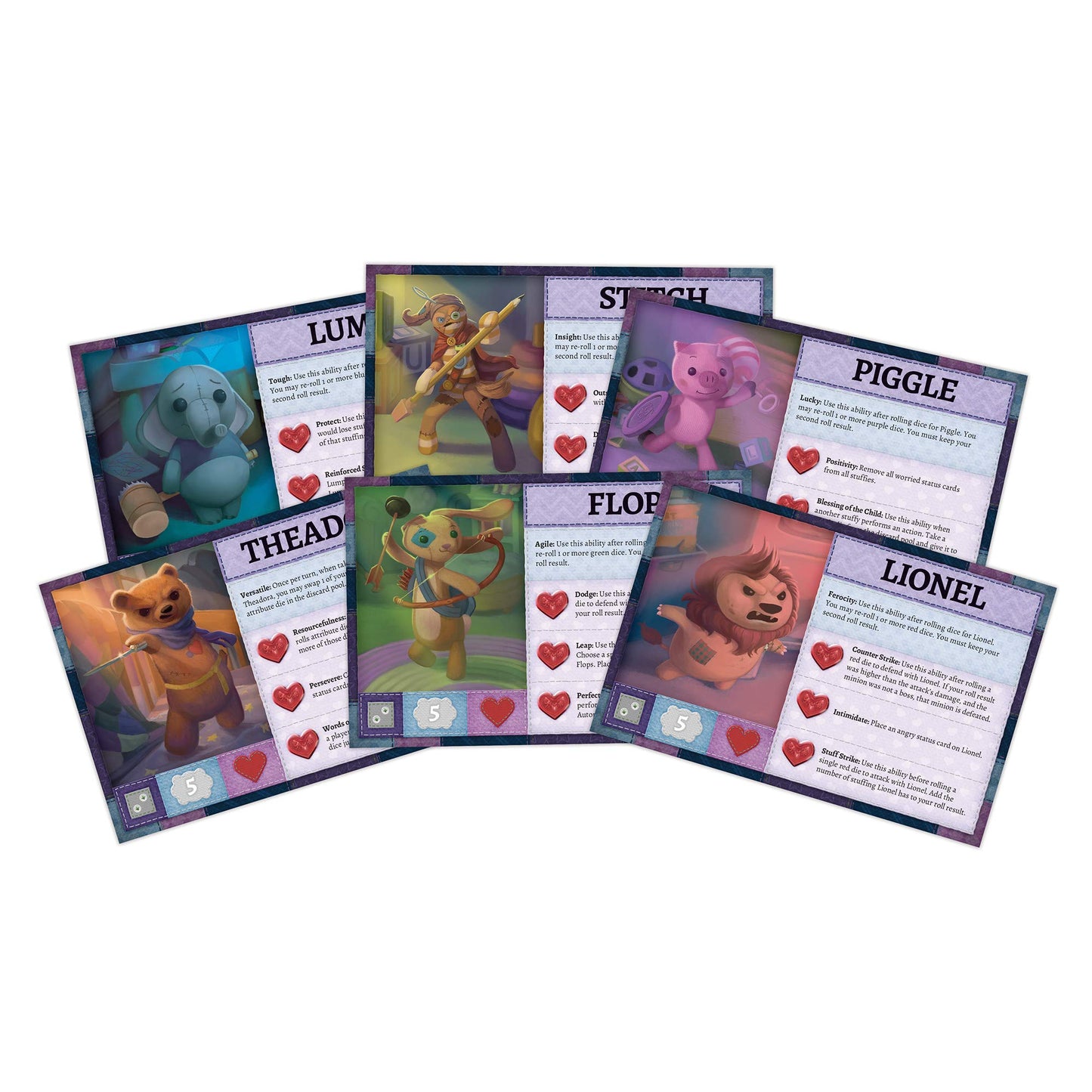 Z-Man Games Stuffed Fables Board Game | Storybook Adventure | 2-4 Players | Ages 7+ | Average Playtime 60-90 Minutes | Multi