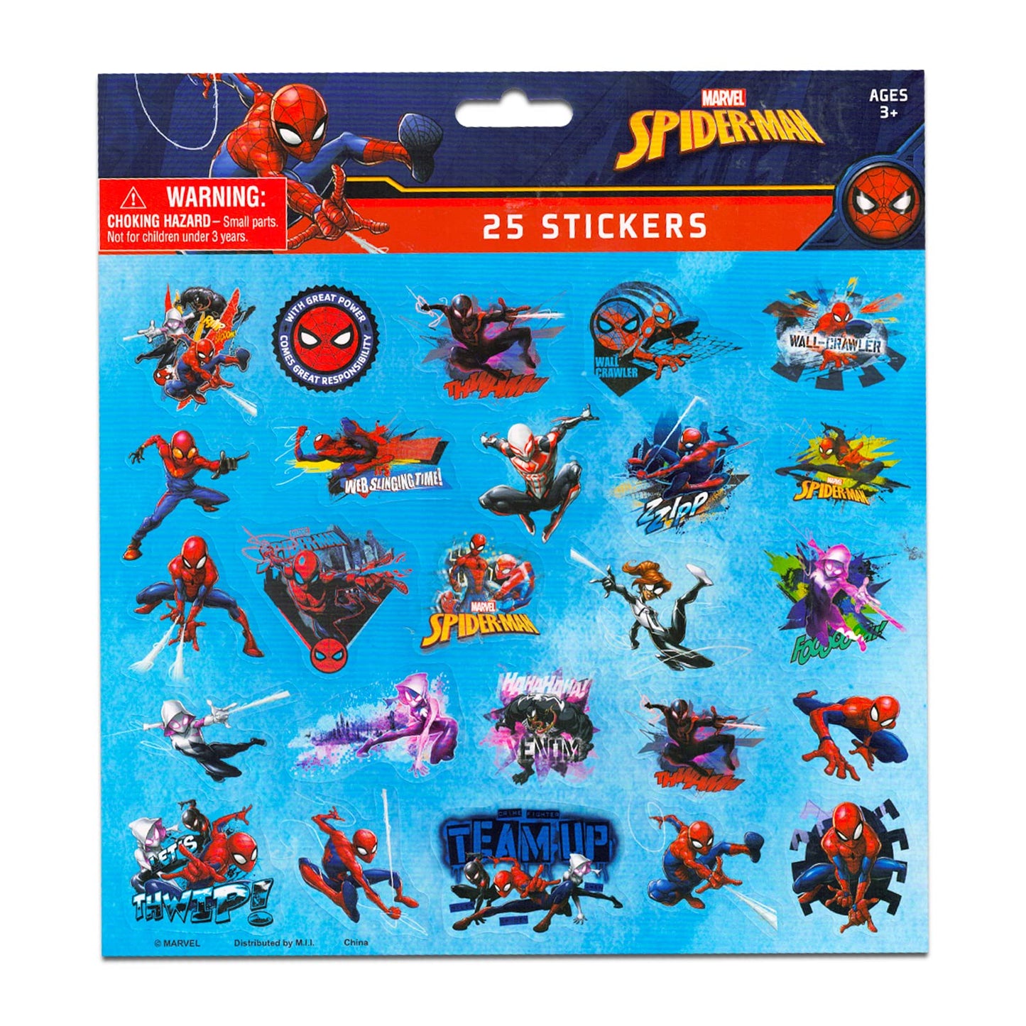 Marvel Spiderman School Supplies Set - Folder, Notebook, Erasers & Stickers - Fun Spiderman Design, Ideal for Kids