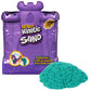 Kinetic Sand, Castle Case with 1lb Teal Play Sand, Multipurpose Play Space and Storage Container, Sensory Toys for Kids Ages 3 a