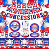 201 Pack Baseball Party Decorations Baseball Birthday Party Supplies Sports Theme Birthday Party Decor Baseball Tableware Set -