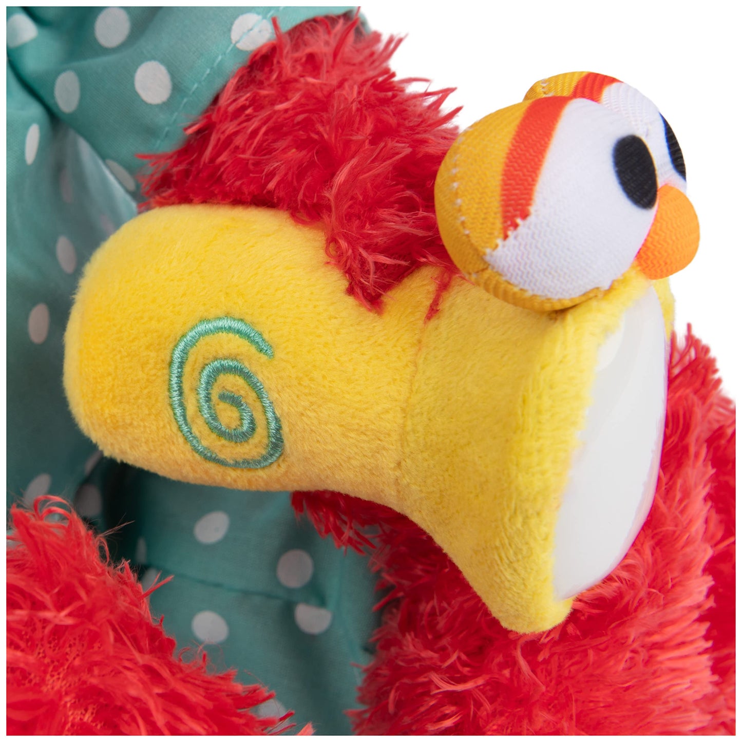 GUND Bedtime Elmo Plush Toy, 12” Glow-in-the-Dark Muppet, Red, Model 6058897, Ages 1 & Up