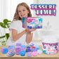 Crystal Unicorn Slime Kit for Girls 4-12: All-in-One Set with Butter, Glimmer Crunchy, Galaxy, Foam & Jelly Beans Slime - Perfec