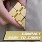 Dolasev Gold Infinity Cube, Adhd Fidget Toys Adults, Kids & Teens, Stress Relief, Focus & Creativity