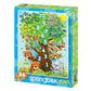 Springbok'S 36 Piece Children'S Jigsaw Puzzle Counting Tree - Made In Usa