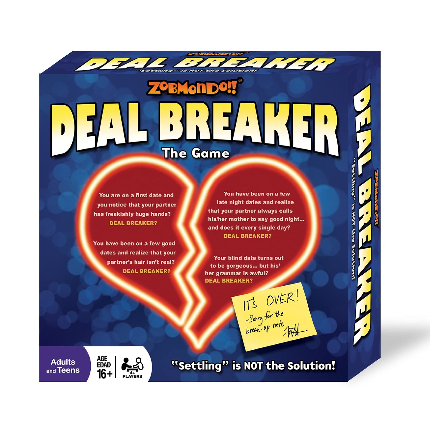 Zobmondo!! Deal Breaker mature-themed Party Dating Card Game  mature-themed Games for Game Night and Date Night